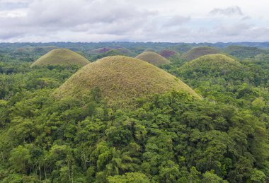 Bohol içinde çikolata hills Filipinler ada