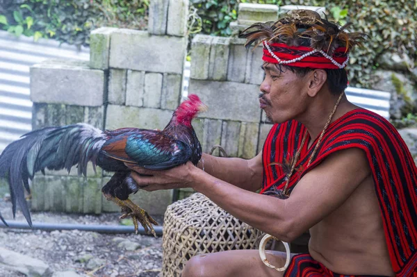 Banaue Philippines Mai Portrait Homme Minorité Ifugao Banaue Philippines Mai — Photo