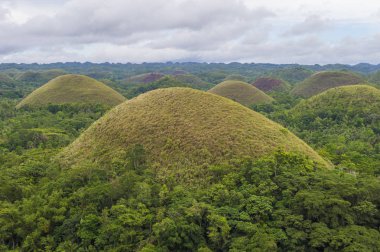 Bohol içinde çikolata hills Filipinler ada