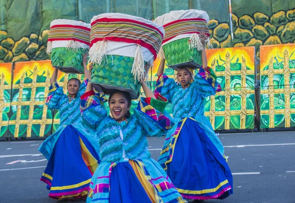 Manila Philippines April Participants Aliwan Fiesta Manila Philippines April 2018 — Stock Photo, Image