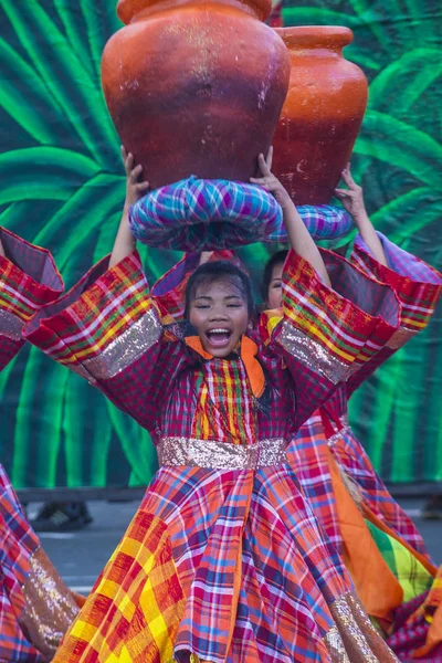 Manila Filippijnen April Aliwan Fiesta Manilla Filipijnen April 2018 Deelnemer — Stockfoto