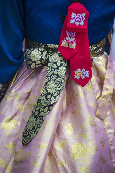 Seoul May Hanbok Clothing Seoul Korea May 2018 Hanbok Korean — Stock Photo, Image