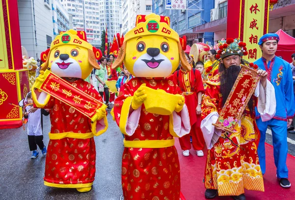 Hong Kong Mar Uczestnicy Targów Hong Kongu 2018 Marca Świątyni — Zdjęcie stockowe