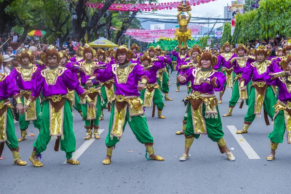 Cebu City Philippines Jan Participants Festival Sinulog Cebu City Philippines — Photo