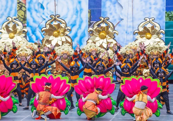 セブ市 フィリピン 2018 日にフィリピン セブ市で Sinulog 祭りに参加 Sinulog フィリピンのサント ニーニョ — ストック写真