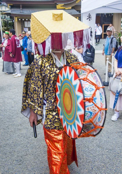 Tokyo Mayıs Tokyo Japonya Üzerinde Mayıs 2018 Kanda Matsuri Katılımcılar — Stok fotoğraf