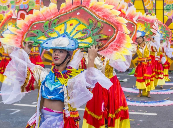 Manila Filipinas Abril Participantes Fiesta Aliwan Manila Filipinas Abril 2018 — Foto de Stock