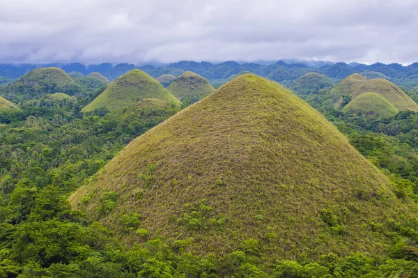 Chocolate Hills Bohol Island Philippines — Stock Photo, Image