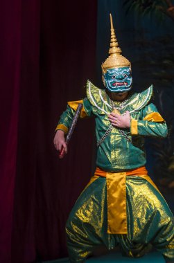 Luang Prabang, Laos - 10 Ağustos: Laos dansçı gerçekleştirmek Luang Prabang Laos Royal Bale Tiyatrosunda üzerinde 10 Ağustos 2018. 