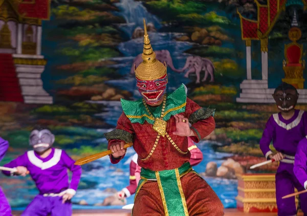 Luang Prabang Laos Ago Bailarines Laosianos Actúan Royal Ballet Theatre —  Fotos de Stock