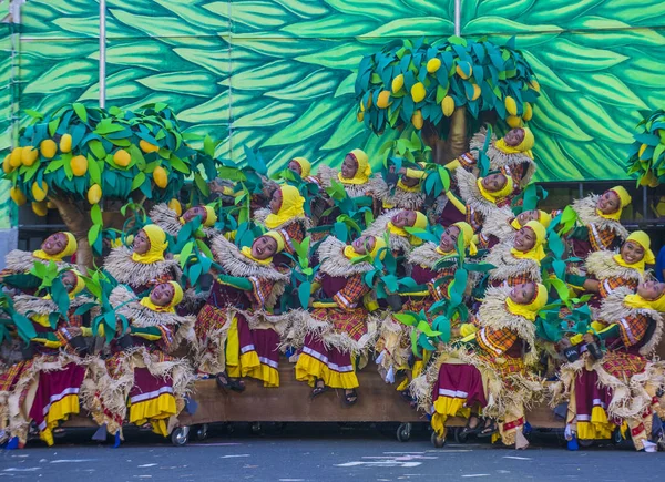 Manila Filipinas Abril Participantes Festa Aliwan Manila Filipinas Abril 2018 — Fotografia de Stock