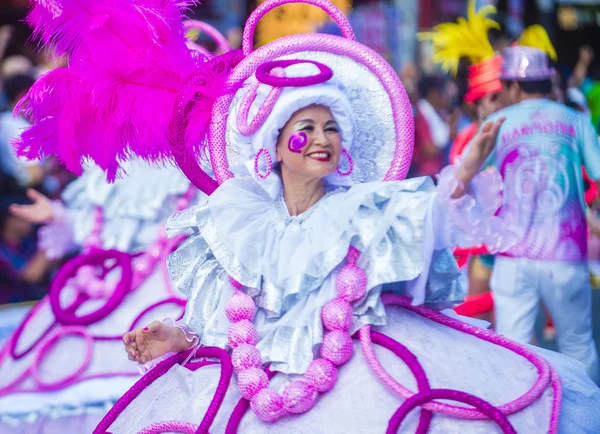 Tokyo Ago Participantes Carnaval Samba Asakusa Tóquio Japão Agosto 2018 — Fotografia de Stock