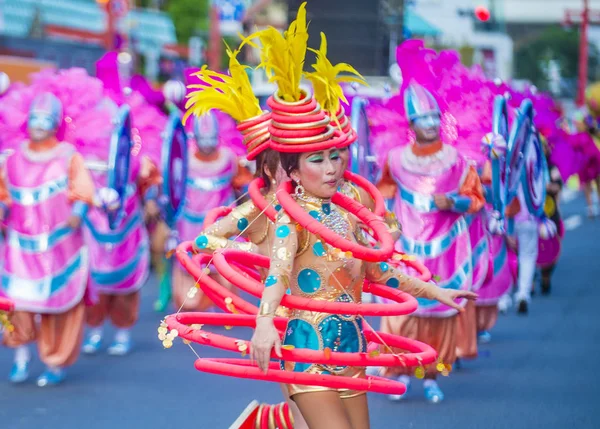 Tokyo Aug Participants Asakusa Samba Carnival Tokyo Japan August 2018 — Stock Photo, Image