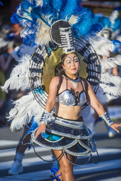 Tokyo Ağustos Katılımcı Asakusa Samba Karnaval Tokyo Japonya Üzerinde Ağustos — Stok fotoğraf