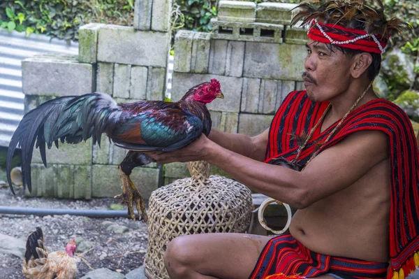 Banaue Philippines Mai Portrait Homme Minorité Ifugao Banaue Philippines Mai — Photo