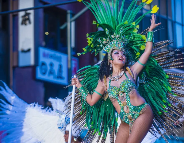 Токіо Серпня Учасником Карнавал Samba Асакуса Токіо Серпня 2018 Році — стокове фото