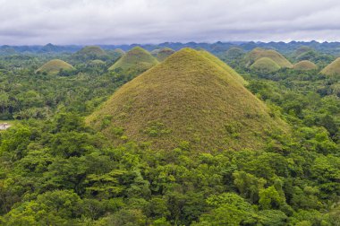 Bohol içinde çikolata hills Filipinler ada