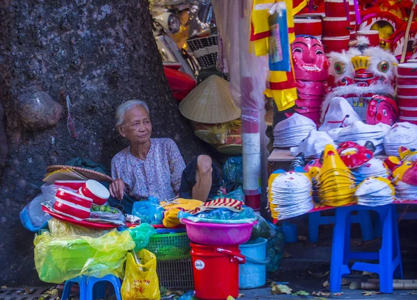 Hanoi Vietnam Sep Vendor Market Hanoi Vietnam September 2018 Markets — Stock Photo, Image