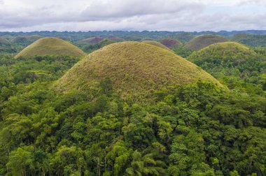 Bohol içinde çikolata hills Filipinler ada