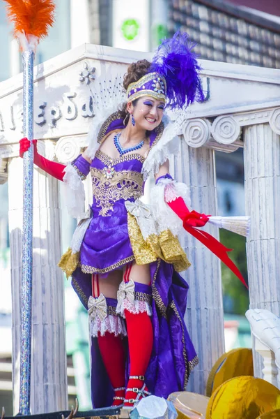 Tokyo Agosto Partecipante Carnevale Asakusa Samba Tokyo Agosto 2018 Carnevale — Foto Stock