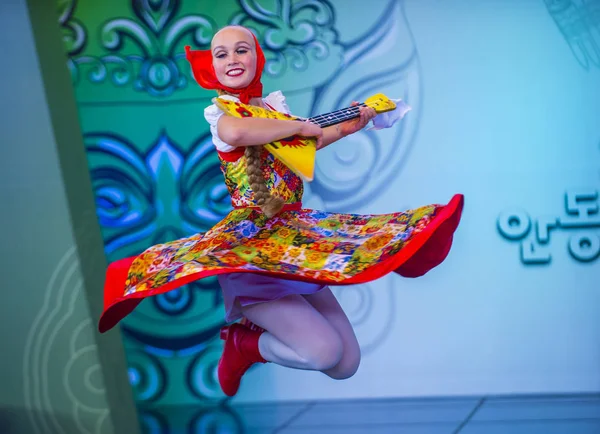 Andong Zuid Korea Okt Russain Dansers Uit Rovesniki Choreografische Ensemble — Stockfoto