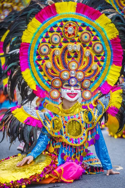 Bacolod Filipinas Oct Participante Festival Masskara Bacolod Filipinas Octubre 2018 —  Fotos de Stock