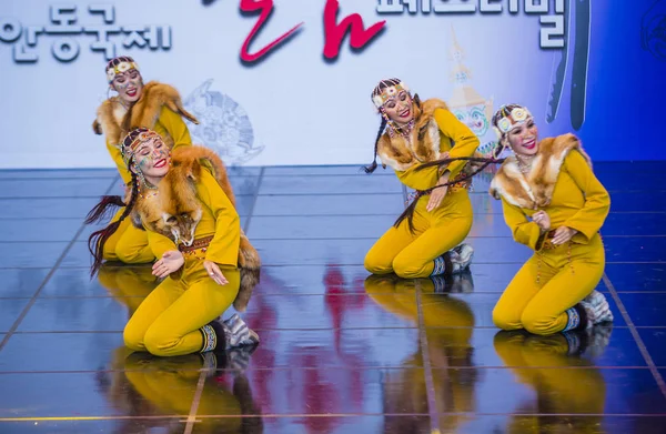 Andong Kore Ekim Üzerinde Ekim 2018 Andong Güney Kore Düzenlenen — Stok fotoğraf