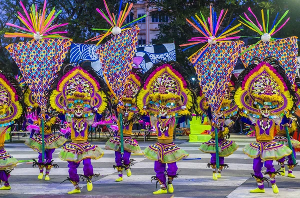 Bacolod Philippinen Okt Teilnehmer Masskara Festival Bacolod Philippinen Oktober 2018 — Stockfoto