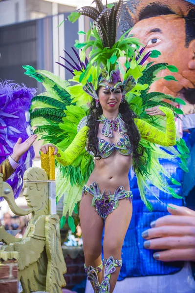 Tokyo Aug Teilnehmer Asakusa Samba Karneval Tokyo Japan August 2018 — Stockfoto