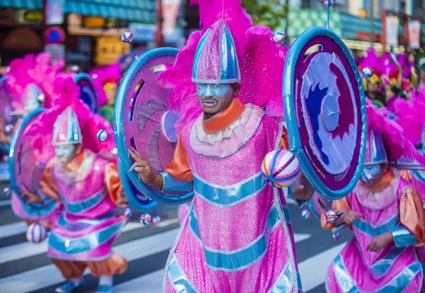 Tokio Ago Participantes Carnaval Samba Asakusa Tokio Japón Agosto 2018 — Foto de Stock