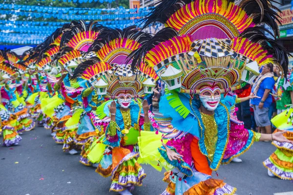 Bacolod Filippine Ottobre Partecipanti Masskara Festival Bacolod Filippine Ottobre 2018 — Foto Stock