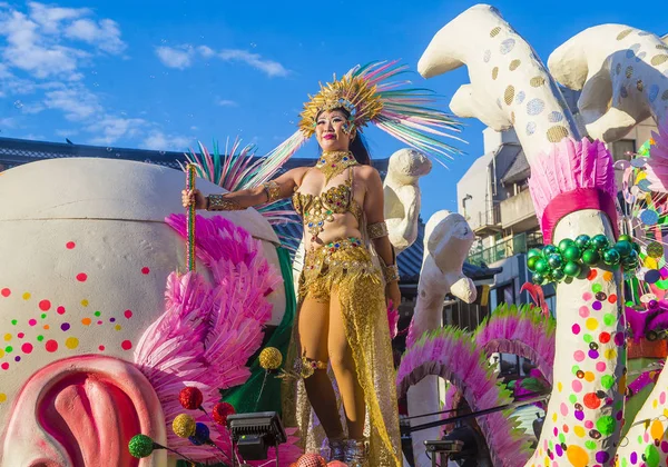 Tokio Ago Participante Carnaval Samba Asakusa Tokio Japón Agosto 2018 —  Fotos de Stock