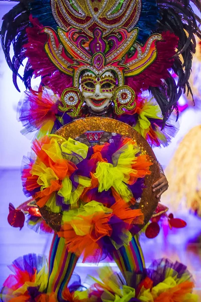 Andong Corea Del Sur Oct Bailarina Filipina Del Festival Masskara — Foto de Stock