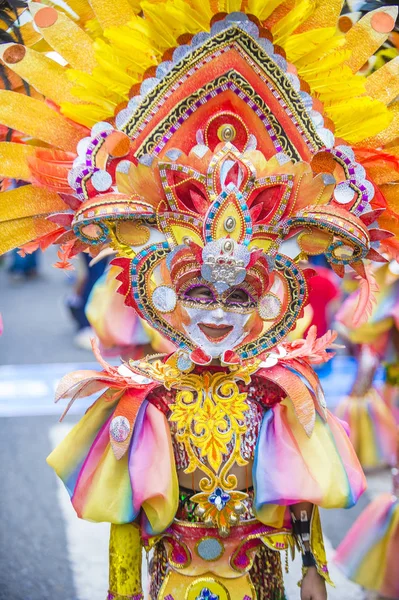 バコロド フィリピン 2018 日にバコロド フィリピン Masskara 祭に参加 Masskara 月の第 日曜日に行われるです — ストック写真