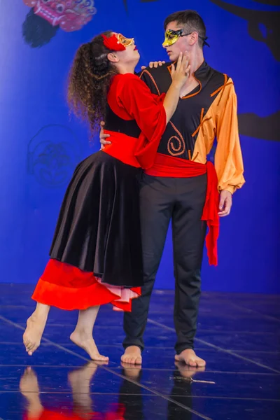 Andong Corea Del Sud Ottobre Ballerini Israeliani Della Karmiel Dance — Foto Stock