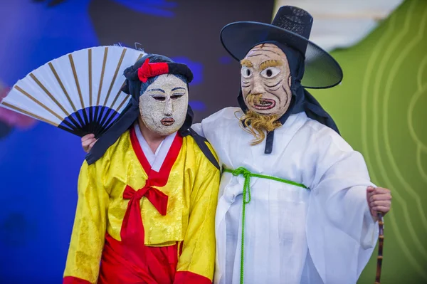 Festival Andong Maskdance 2018 —  Fotos de Stock