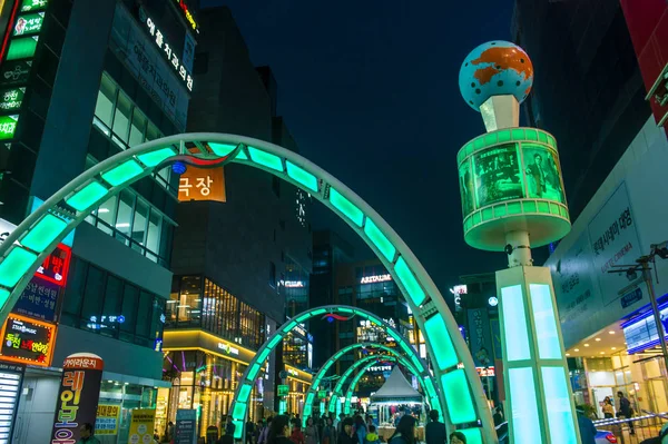 Plaza del Festival Internacional de Cine de Busan (BIFF) — Foto de Stock