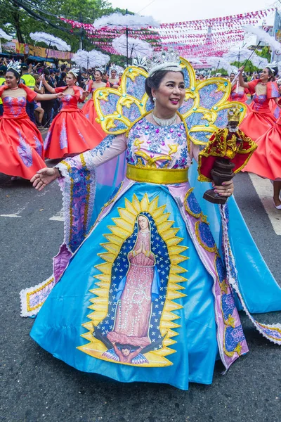 2019 Festiwal Sinulog — Zdjęcie stockowe