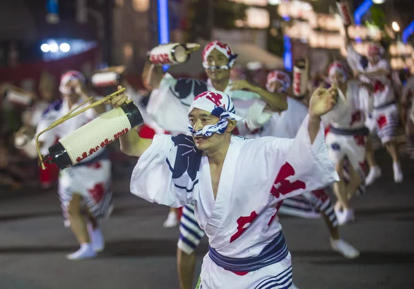 Awa Odori Festival i Tokyo Japan — Stockfoto