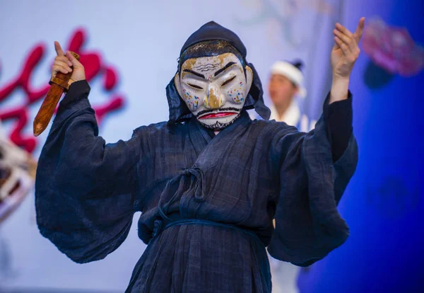 2018 Andong Maskdance Festiwal — Zdjęcie stockowe