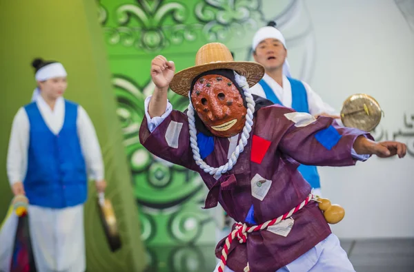 2018 Andong Maskdance festival — Foto Stock