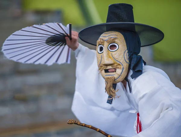 Festival Andong Maskdance 2018 — Foto de Stock