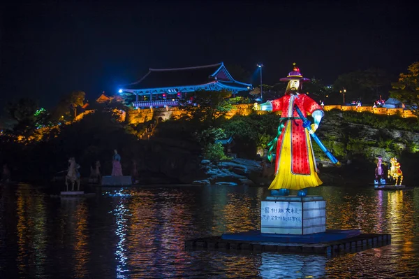 2018 Jinju Lantern Festival — Stock Photo, Image