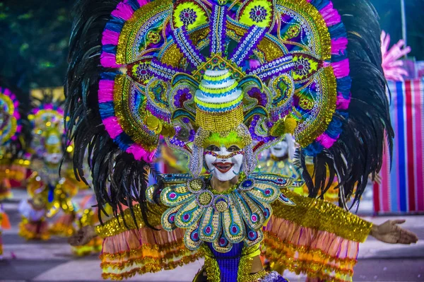 2018 เทศกาล Masskara — ภาพถ่ายสต็อก