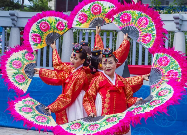 2018 Andong Maskdance Festival — Stockfoto
