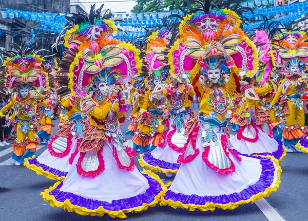 2018 masskara fesztivál — Stock Fotó