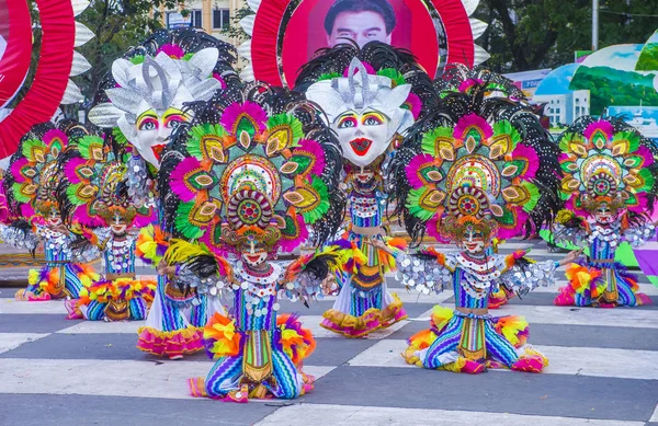 2018 masskara fesztivál — Stock Fotó