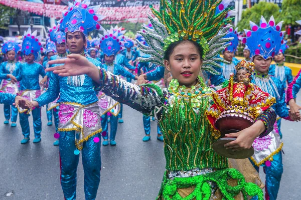 2019 Festiwal Sinulog — Zdjęcie stockowe