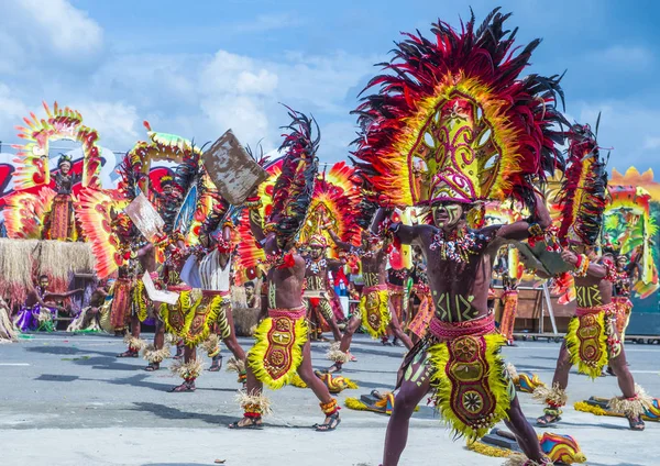 2019 dinagyang fesztivál — Stock Fotó