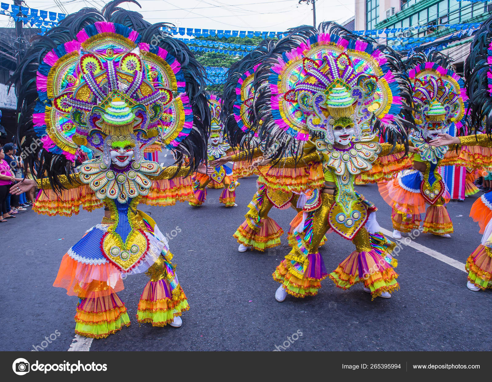 2018 Masskara Festival Stock Editorial Photo C Kobbydagan 265395994